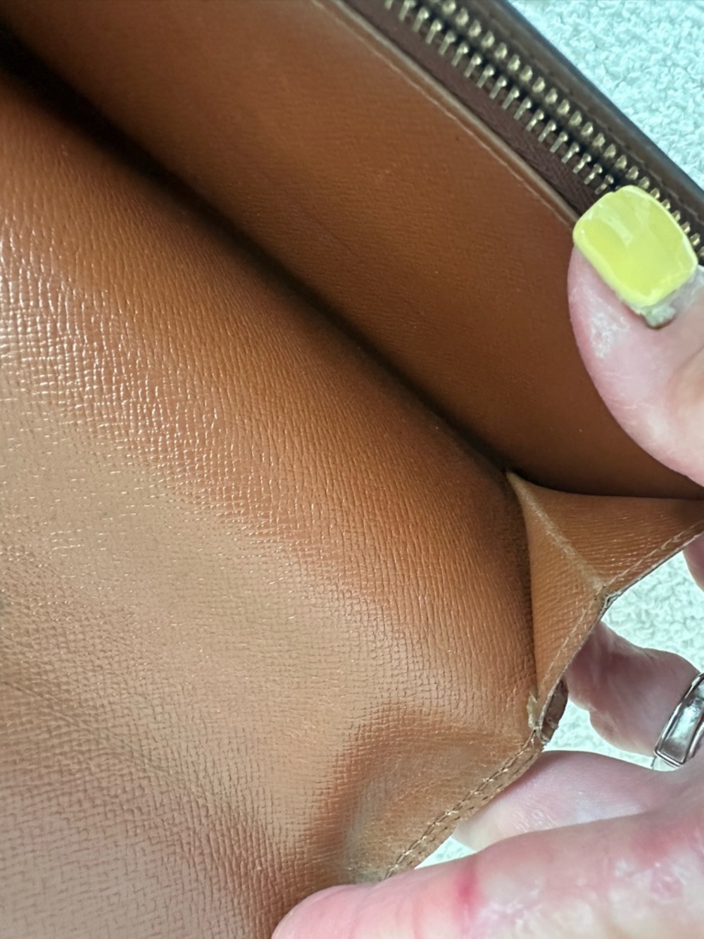 Louis Vuitton Monogram Sarah Long Wallet - Dark Brown & Gold - Picture 8 of 8